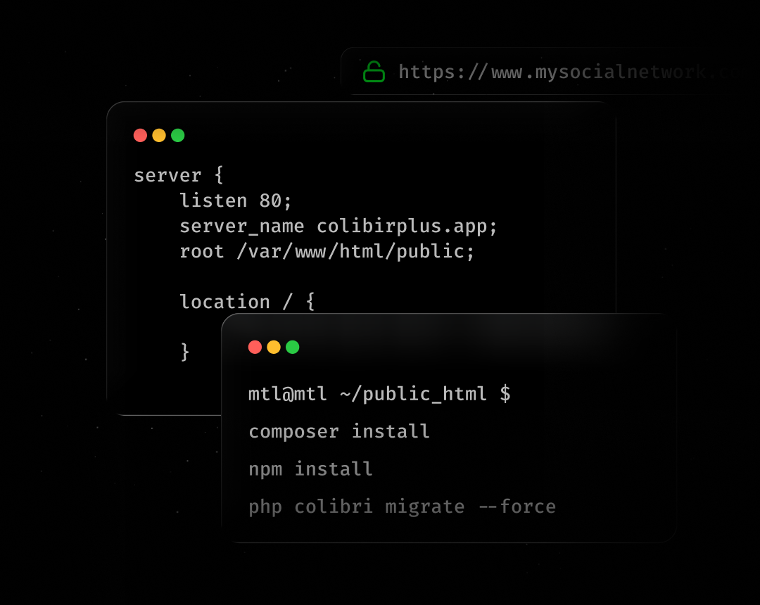 Perform Installation Of ColibriPlus On Your Own Server